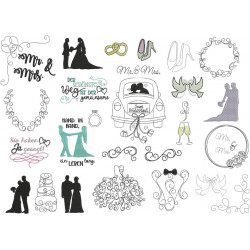 Stickserie - Der schönste Tag